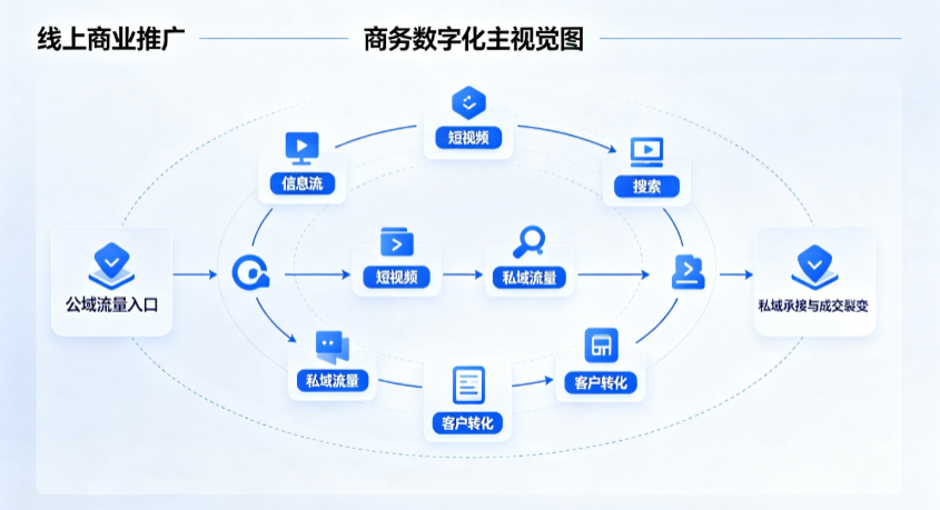 安国市线上商业推广怎么做？全域流量闭环搭建与低成本转化实战指南